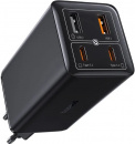 �������� ���������� Baseus GaN6 Pro Fast Charger 2C+2U 100W EU Cable Type-C Cluster Black