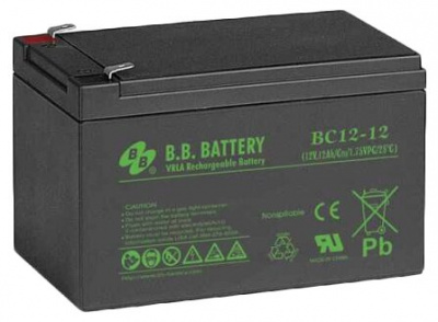 ���� ������ �������������� ������� B.B. Battery BC12-12 12 ��� ��������-�������� ������������