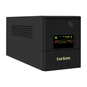 ���� ������ ��� ExeGate SpecialPro Smart LLB-1000.LCD.AVR.4SH.USB (1000VA/700W, LCD, AVR, 4*EU/��� F(Schuko)) ������ ��������-�������� ������������