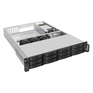 ������ ��������� ExeGate Pro 2U660-HS12 EX293405RUS, 700 ��, black/silver