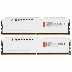 ����������� ������ Kingston 2x16Gb DDR5 DIMM 5600MHz Fury Beast White KF556C40BWK2-32