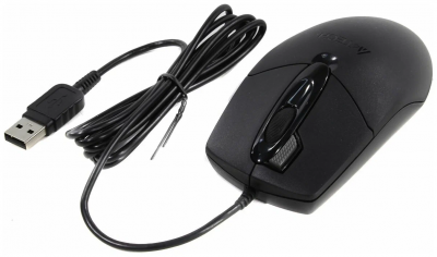���� ���� A4Tech OP-730D, black ��������-�������� ������������