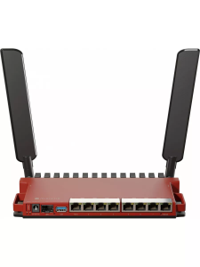 Wi-Fi ������ MIKROTIK L009UiGS-2HaxD-IN, 6, AX600, 2.4���, 8 LAN, 1xSFP, �������