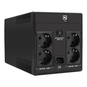 ���� ������ ��� ExeGate SpecialPro Smart EP212520RUS LLB-1500.LCD.AVR.4SH.USB 1500VA/950W ������ ��������-�������� ������������