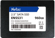 SSD-���������� Netac SATAIII 960GB ENSS31 TLS (NS960G1S3AK5PC01) �����������