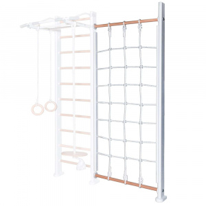 ���� ������ ������� ���������� �������� Perfetto Sport Verticale in legno con rete bianco-naturale PS-134 SG000005339 ��������-�������� ������������