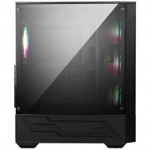 ������ ��� ���������� MSI MAG FORGE 112R USB 3.0, 4x120mm ARGB Fan, Tempered Glass Window, Brown Box, black