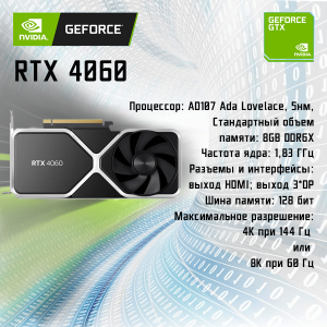 ��������� ���� TopComp AK 121987804 Intel Core 5 12400F/H610/16/512/NVIDIA GeForce RTX 4060 8gb/Win10 pro