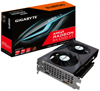 ���������� Gigabyte (GV-R65XTEAGLE-4GD) RX 6500XT 4Gb 64bit GDDR6