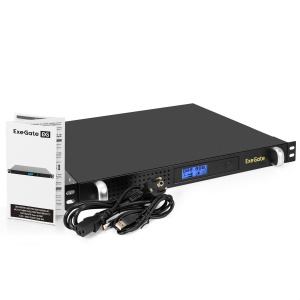 ���� ������ ��� ExeGate 1U ServerRM UNL-1200.LCD.AVR.8C13.RJ.USB.1U (EX297854RUS) ������ 1200VA/720W, LCD, AVR ��������-�������� ������������