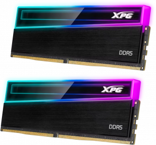 ����������� ������ A-Data NOVAKEY RGB DDR5 DIMM 32GB 6000MHz 2*16GB (AX5U6000C4816G-DCNKRBK) ������