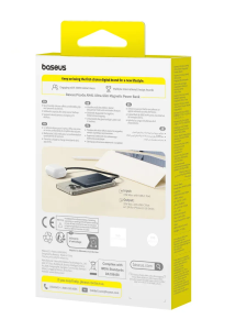 USB-����������� Baseus PicoGo AM41 Ultra-Slim Magnetic 5000��� 20�� ������