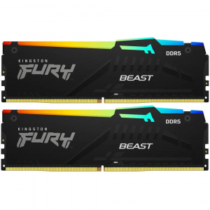 ����������� ������ Kingstone 2�32Gb DDR5 DIMM 5600MHz KF556C40BBAK2-64