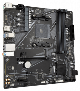����������� ����� Gigabyte B550M K Soc-AM4 AMD B550 4xDDR4 mATX RAID/HDMI