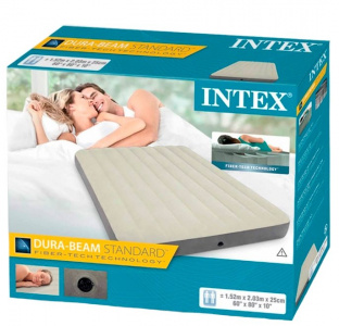 ���� ������ ������ �������� Intex 64103 Deluxe Single-High 152�203�25 �� ��������-�������� ������������