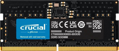 ����������� ������ Crucial CT8G56C46S5 8Gb DDR5 5600MHz SO-DIMM (CT8G56C46S5)