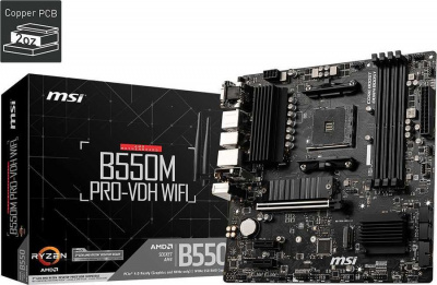 ����������� ����� MSI B550M PRO-VDH WIFI