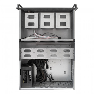 ������ ��������� ExeGate Pro 4U650-18, 800 ��, black/silver, EX293267RUS
