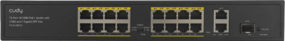 ���������� Cudy FS1018PS1 (L2) 16x100����/� 2x1����/� 1SFP 16PoE+ 200W �������������