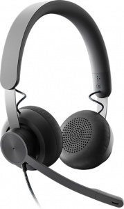 ���� ������ ��������� ������������ Logitech Headset Zone Wired 981-000870 ��������-�������� ������������