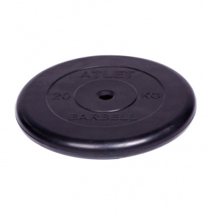 ���� ������ ���� ��� ������ Barbell Atlet ������� 26 ��, 20 �� black ��������-�������� ������������