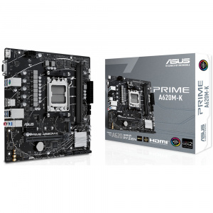 ����������� ����� ASUS PRIME A620M-K SocketAM5 AMD A620 2xDDR5 mATX, RAID+VGA+HDMI