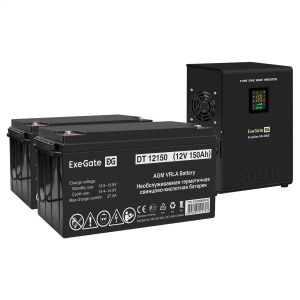 ���� ������ ��� ExeGate EX296001RUS + ������� 150A� EX282990RUS 2�� FineSine SX-2000.LCD.AVR.2SH ��������-�������� ������������