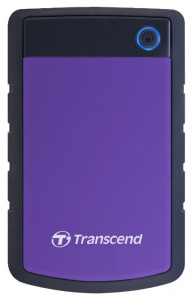 ���� ������ ������� ���� ������� 1Tb Transcend StoreJet TS1TSJ25H3P 2.5", USB 3.0 purpur ��������-�������� ������������