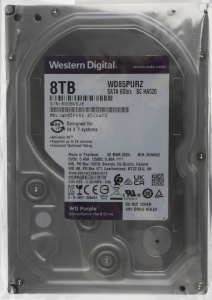 ������� ���� WD SATAIII 8000Gb 5640rpm 128MB 5640pm WD85PURZ