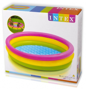 ���� ������ ������� �������� Intex Sunset Glow Three Ring 57412 ��������-�������� ������������
