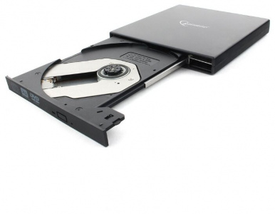 ���� ������ ���������� ������ Gembird DVD+/-RW Gembird DVD-USB-02 ext RTL, black ��������-�������� ������������