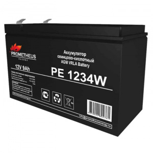 ���� ������ �������������� ������� Prometheus Energy PE 1234 W 12� 9�� black ��������-�������� ������������