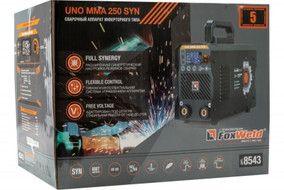 ��������� ������� Foxweld UNO MMA 250 SYN 8543 black