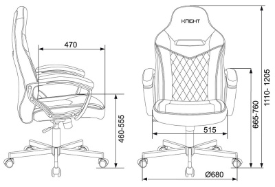 ������ ������� �������� VIKING 6 KNIGHT BR FABRIC brown