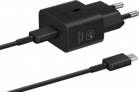 ������� ������� Samsung 25W (3A) Euro Plug & C to C Cable Black (EP-T2510XBEGEU ) ��������
