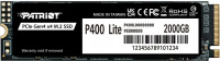 SSD-���������� Patriot P400 Lite M.2 2280 PCIe 4.0 x4 2TB (P400LP2KGM28H) ������