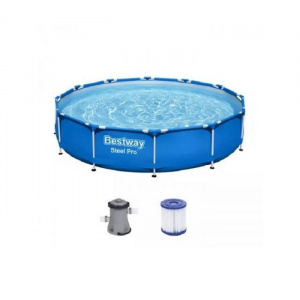 ���� ������ ������� ��������� Bestway 56681, Steel Pro, 366 x 76�� ��������-�������� ������������