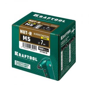 �������� Kraftool Nut-R, �5/������. ������, 1000 ��/311708-05