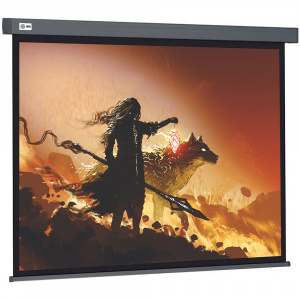 ���� ������ ����� ��� ��������� Cactus Wallscreen CS-PSW-213X213-SG 213x213 ��, grey ��������-�������� ������������