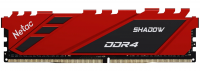 ����������� ������ Netac DDR4 8192Mb 3600MHz Shadow NTSDD4P36SP-08R Red