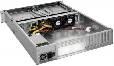 ������ ��������� ExeGate Pro 2U550-HS08 (RM 19", �=2U, �=550, �� 1U-800ADS, 8xHotSwap, USB)