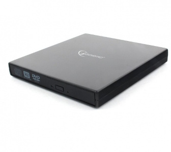 ���� ������ ���������� ������ Gembird DVD+/-RW Gembird DVD-USB-02 ext RTL, black ��������-�������� ������������