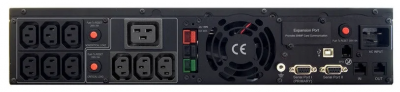 ���� ������ ��� �yberPower UPS Line-Interactive 3000VA/2700W/IEC �13, black ��������-�������� ������������