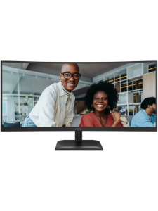 ���� ������ ������� AOC 34" CU34E4CV 1500R, (21:9, VA, UWQHD, HDMI) ������ ��������-�������� ������������