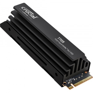 SSD-���������� Crucial T705 4TB PCIe Gen5 NVMe M.2 SSD with heatsink (CT4000T705SSD5)