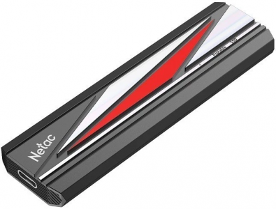 ���� ������ SSD-���������� ������� Netac 2TB USB 3.2 Gen 2 Type-C External SSD NT01ZX20L-002T-32BK ��������-�������� ������������