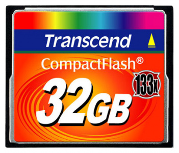 ���� ������ ����� ������ Transcend TS32GCF133 32GB ��������-�������� ������������