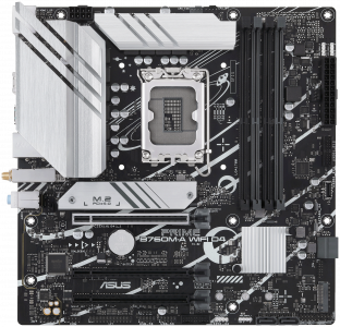 ����������� ����� Asus PRIME B760M-A WIFI D4 Soc-1700 Intel B760 4xDDR4 mATX RAID/HDMI/DP