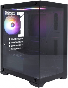 ������ ��� ���������� 1STPLAYER MIKU Mi2 Black mATX Mi2-BK-3F1