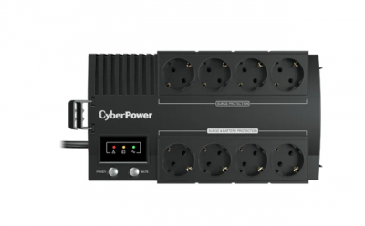 ���� ������ ��� CyberPower BS450E NEW, black ��������-�������� ������������
